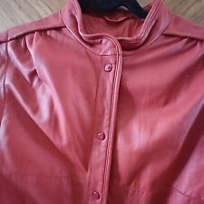 womens rust leather jacket for sale  Saint Charles