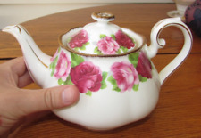 Used, Vintage Royal Albert Bone China Porcelain Old English Rose Teapot for sale  Shipping to South Africa