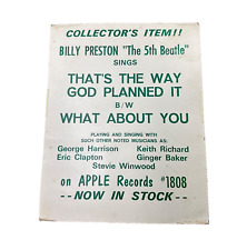 Billy preston poster for sale  Elkhart
