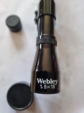 Webley pistol scope for sale  CHIPPING NORTON