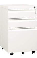 file cabinet desk white for sale  Science Hill