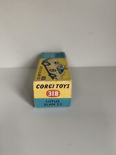 CORGI TOYS 318 LOTUS ELAN S2 ORIGINAL EMPTY BOX, used for sale  Shipping to South Africa