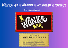 Wonka chocolate bar for sale  LIVERPOOL