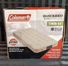 Coleman Quick Bed Elite Extra High Twin 9,5" Alto Built In 4D Bomba Colchão de Ar comprar usado  Enviando para Brazil