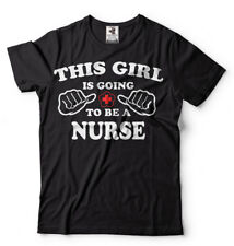 Camiseta Future Nurse escola de enfermagem pós-graduação em enfermagem RN CNA camiseta enfermeira comprar usado  Enviando para Brazil