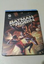 Usado, Batman vs Robin Blu-Ray/DVD Steelbook com cartão J comprar usado  Enviando para Brazil