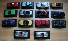VARIOUS PORSCHE DIECAST 1;43 DEA MODELS BY HIGH SPEED MINT COND ON PLINTH NO BOX for sale  Shipping to South Africa