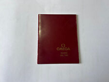 Booklet omega quartz usato  Castiglion Fiorentino