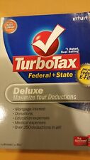 Turbotax 2008 deluxe for sale  San Jose