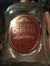 Botella vacía de whisky escocés de malta Cardhu de 12 años 750 ml segunda mano  Embacar hacia Argentina