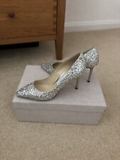 jimmy choo bridal shoes for sale  EASTBOURNE