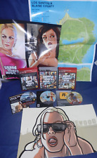 PS3; Grand Theft Auto 4 & Liberty City CE, GTA 5, GTA San Andreas, w/Posters,Man for sale  Shipping to South Africa