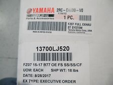 2015-2017 YAMAHA FZ/MT07 YOSHIMURA SISTEMA DE ESCAPE COMPLETO 2RC-E46D0-V0-00 segunda mano  Embacar hacia Mexico