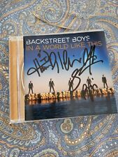 Autographed signed cd backstreet boys comprar usado  Enviando para Brazil