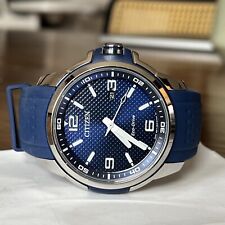 Relógio masculino Citizen Eco-Drive AR WDR azul silicone - AW1158-05L MSRP: US$ 275 comprar usado  Enviando para Brazil