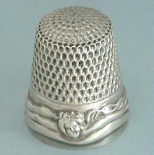 Used, Antique Sterling Silver Femme-Fleur "Swimmer" Thimble by Webster Co * Circa 1910 for sale  Midlothian