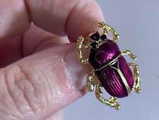 Scarab beetle maroon for sale  Fort Worth