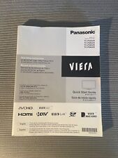Manual de usuario de TV Panasonic Viera 1080p plasma TC-P42G25 /P46G25 /P50G25 /P54SG25 segunda mano  Embacar hacia Argentina
