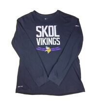 Camisa Nike Dri-fit Minnesota Vikings Skol Vikings grande preta em excelente estado usado comprar usado  Enviando para Brazil