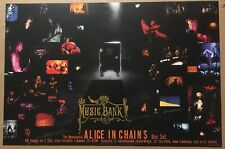 Usado, ALICE IN CHAINS Vintage GRANDE 36x24 PÔSTER PROMOCIONAL para Banco de Música CD NUNCA EXIBIDO comprar usado  Enviando para Brazil