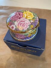 Vintage Ayshford Fine Bone China Summer Garden Floral Trinket/pill Pot for sale  Shipping to South Africa