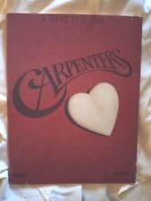 Carpenters song sheet for sale  San Diego