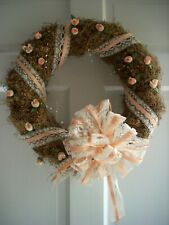 3 straw wreaths for sale  Memphis