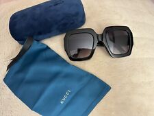 Óculos de sol feminino preto Gucci, usado comprar usado  Enviando para Brazil
