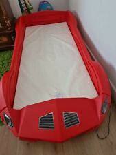 kids car bed with mattress, used for sale  Shipping to South Africa