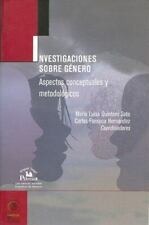 Investigaciones sobre género: (Las Ciencias Sociales. Estudio De Genero. Conoc.. segunda mano  Embacar hacia Argentina