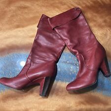 Frye red leather for sale  Shipping to Ireland