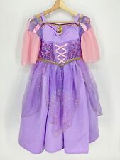 Vestido Disney Niñas Talla 7/8 Rapunzel Enredado Disfraz Teatro Vestido de Obra segunda mano  Embacar hacia Argentina