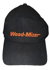 Gorra de madera negro cepillado pico sombrero correa ajustable madera aserradero de madera segunda mano  Embacar hacia Argentina