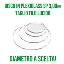 Dischi plexiglass trasparente usato  Fano