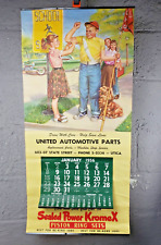 1956 poster calendar for sale  Ballston Spa
