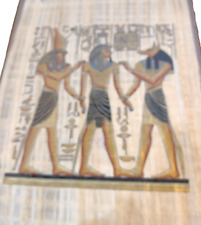 Decoração de parede para casa hieróglifos egípcios papiro pintura arte pôster sem moldura comprar usado  Enviando para Brazil