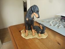 Fabulous figurine doberman for sale  BOURNE