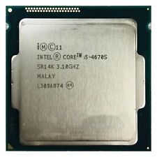 Processador Intel Core i5-4670s 4 núcleos 4 threads 3.10GHz LGA1150 SR14K CPU comprar usado  Enviando para Brazil