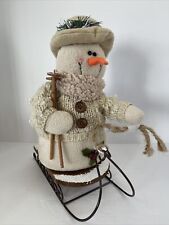 Plush snowman sweater for sale  East Lansing