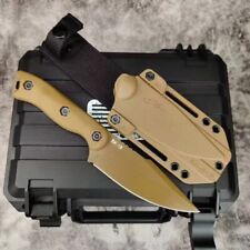 Used, 9'' New CNC D2 Blade G10 Handle Full Tang Survival Tactics Hunting Knife VTH81 for sale  Shipping to South Africa