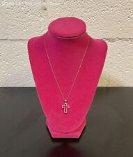 white gold cross for sale  Los Angeles