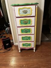 antique 6 drawer tall dresser for sale  Santa Rosa