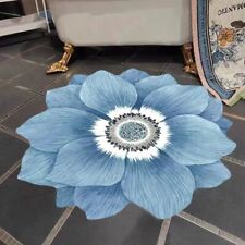 Usado, Tapetes em forma de flor tapetes de assoalho antiderrapantes para sala de estar decoração para casa D2 comprar usado  Enviando para Brazil