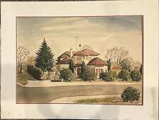 Vintage original watercolor for sale  Sherman Oaks