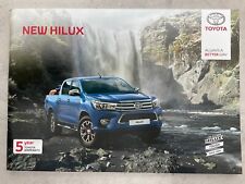 Used, Toyota Hilux UK Market Car Sales Brochure - June 2017 for sale  Shipping to South Africa