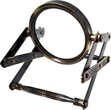 Antique brass magnifying for sale  Shipping to Ireland