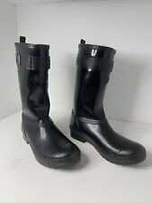 Botas de lluvia Sperry Top-Sider para mujer 11 M Walker Atlantic negras goma STS82562 segunda mano  Embacar hacia Argentina