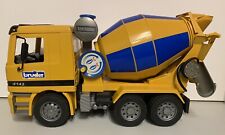 BRUDER MERCEDES ACTROS YELLOW CEMENT MIXER INCOMPLETE PLAYED WITH CONDITION  for sale  Shipping to South Africa