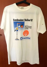 Camiseta Eurobasket 1987 Original XXV Campeonato de Europa Finales Camiseta Rara, usado segunda mano  Embacar hacia Argentina