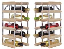 Wooden wine rack for sale  DUNSTABLE